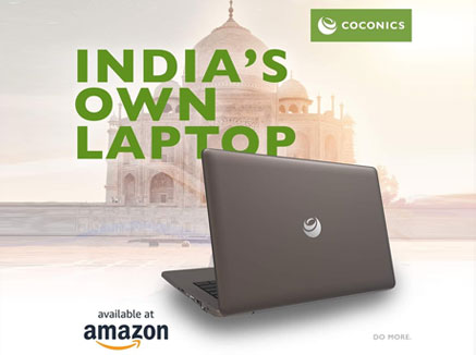 India own laptop coconics